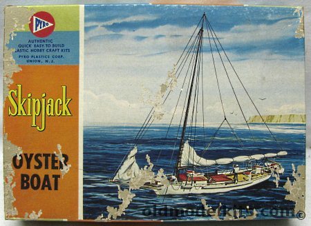 Pyro 1/60 Chesapeake Bay Skipjack Oyster Boat 'Carrie Price', 269-98 plastic model kit